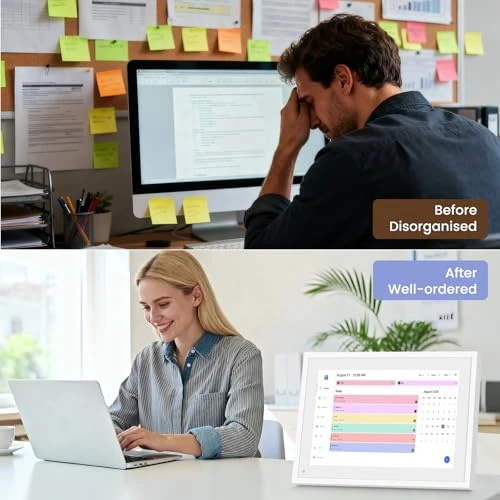Digital Calendar with Touchscreen Display, Ekasoco
