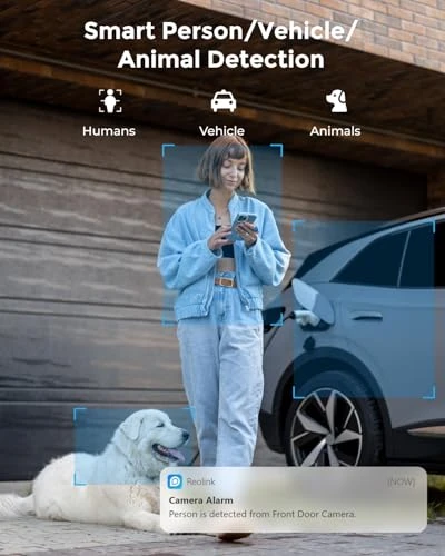 Plug-in Outdoor WiFi Security Camera — Security Camera, Reolink