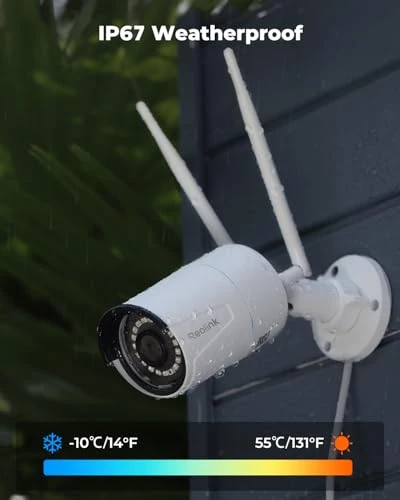 Plug-in Outdoor WiFi Security Camera — Security Camera, Reolink