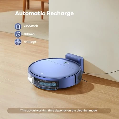 Robot Vacuum and Mop Combo — Robot Vacuum, ZCWA