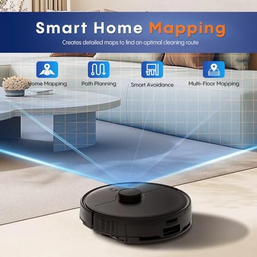 Self-Emptying Robot Vacuum and Mop — Robot Vacuum, eitton