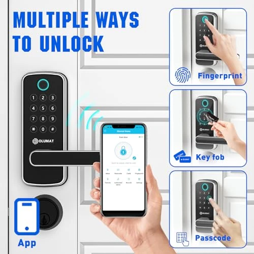 Smart Lock with Handle — Smart Lock, OLUMAT