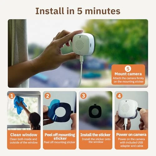 Window Camera — Security Camera, Girafit