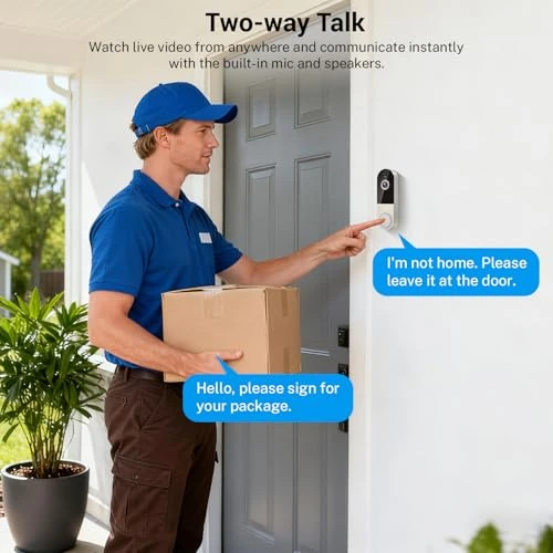 Wireless Doorbell Camera — Video Doorbell, MeshSear