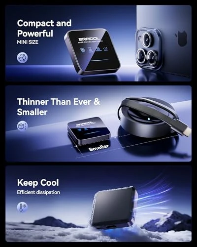 Wireless HDMI Display Dongle Adapter, BRAIDOL