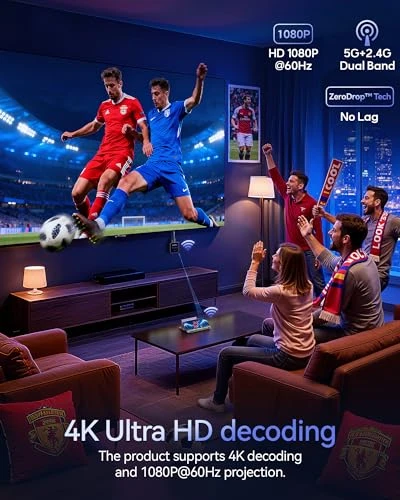 Wireless HDMI Display Dongle Adapter, BRAIDOL