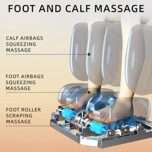 Full Body Massage Chair with Zero Gravity, Extendable Footrest, SL Track, 15 Modes, AI Voice Control, Yoga Stretch, Foot... — Massage Chairs, MassaMAX
