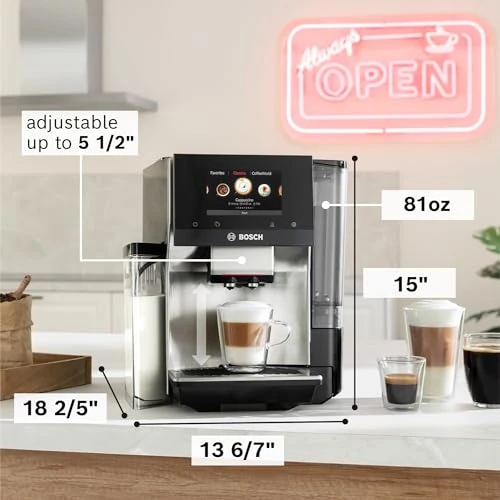 Fully Automatic Espresso and Coffee Machine — Coffee Maker, BOSCH