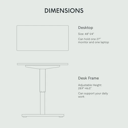 One-Piece Standing Desk — Standing Desk, FLEXISPOT