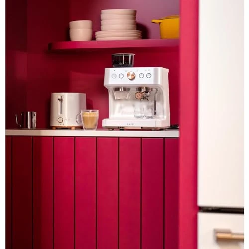 Semi Automatic Espresso Machine with Milk Frother — Coffee Maker, Café