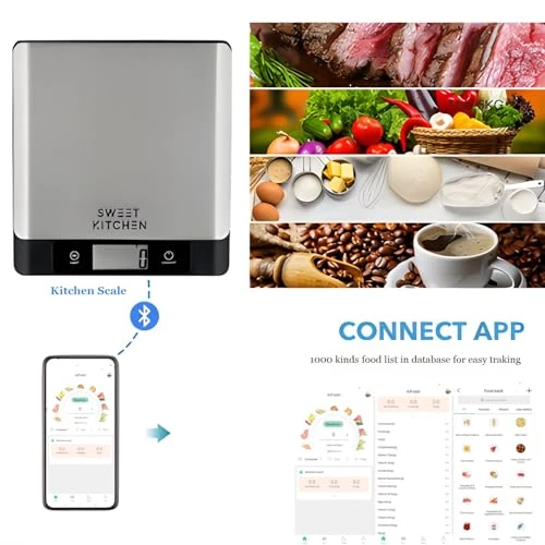 Smart Food Scale with Nutritional Calculator — Smart Scale, SWEET KITCHEN
