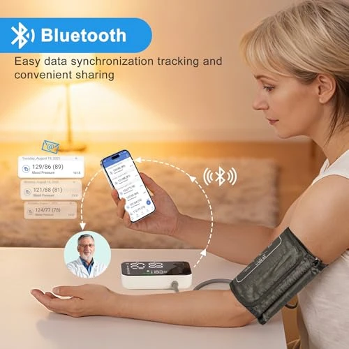 Upper Arm Blood Pressure Monitor — Blood Pressure Monitor, Oklar