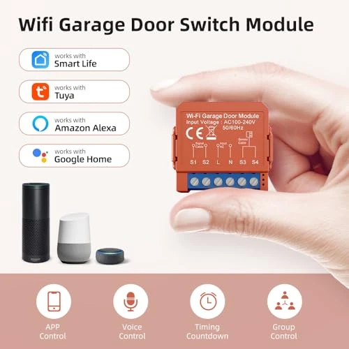 Smart Garage Door Opener, Smekitlly