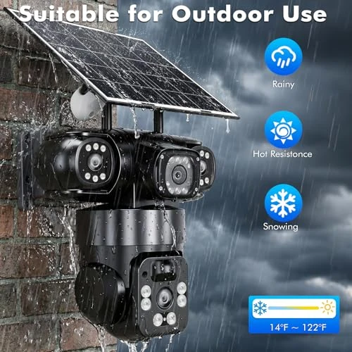 Solar Security Camera Outdoor Wireless — Security Camera, KEPEAK