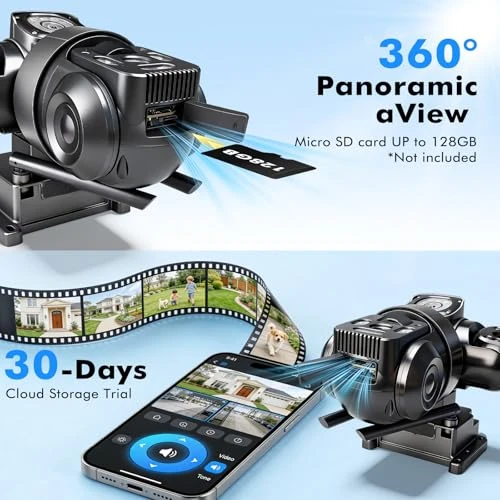 Solar Security Camera Outdoor Wireless — Security Camera, KEPEAK