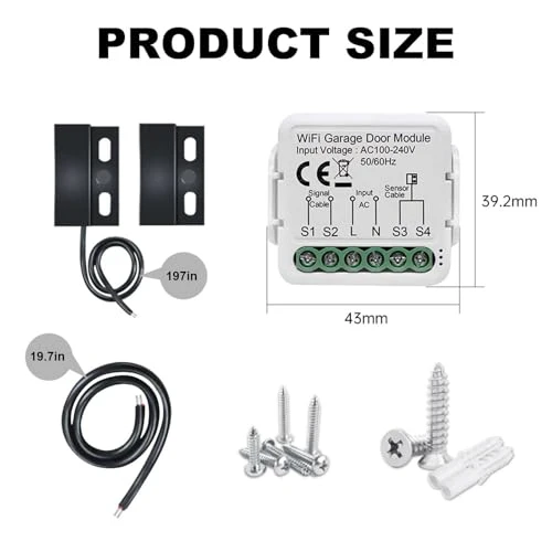 Universal Wireless Garage Door Opener, Bryxium