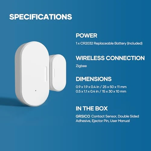 Door Sensor 4 Pack, GRSICO