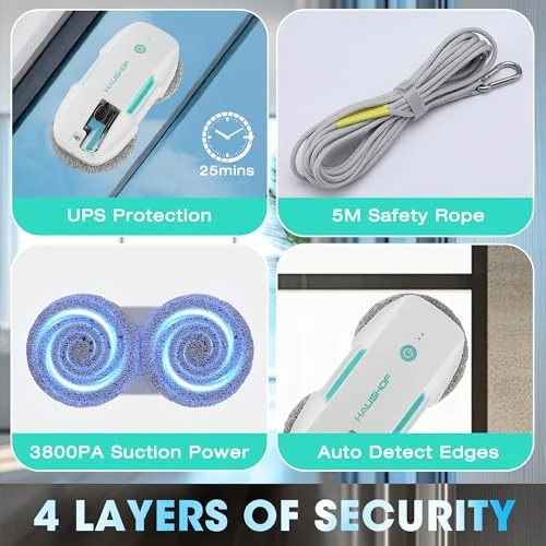 Robot Window Cleaner — Window Cleaning Robot, HAUSHOF