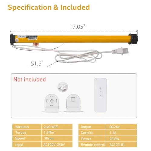 Smart Blinds Motor, Sortfle