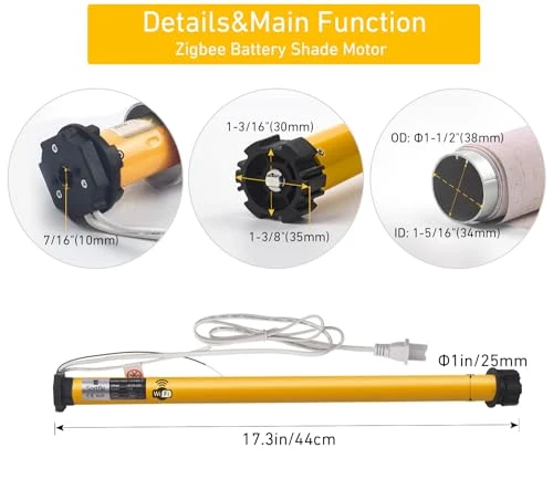 Smart Blinds Motor, Sortfle