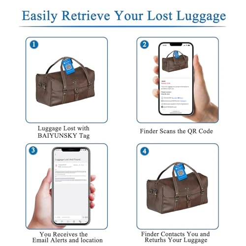 Smart Luggage Tags, BEUTFQL