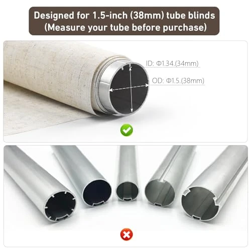 Smart WiFi Blinds Motor for 1.5-inch Tubes, Rollerhouse