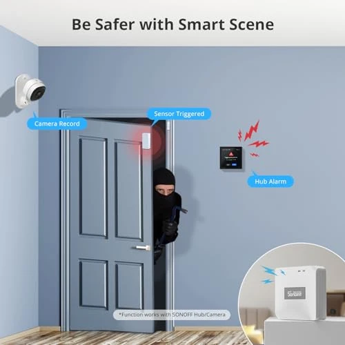 Wi-Fi Wireless Door Window Sensor, Sonoff