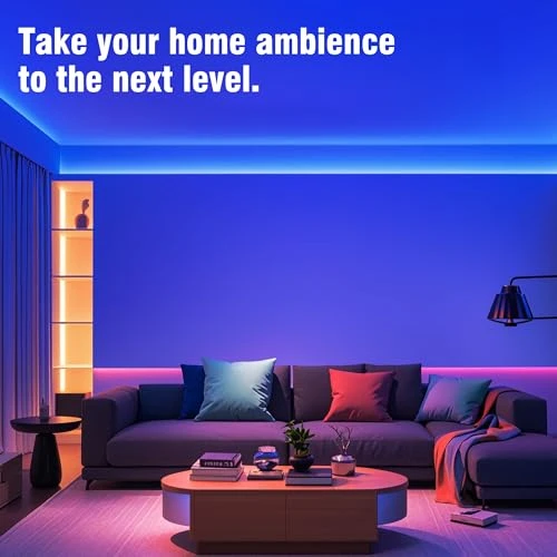 100ft Color Changing LED Strip Lights Kit with Remote and App Control — LED Strip Lights, VOLIVO