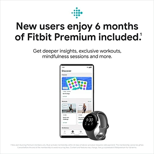 Android Smartwatch with Fitbit Activity Tracking — Smart Watch, Google