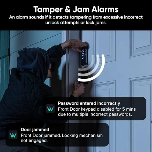 Auto-Lock Bolt Fingerprint Keyless Entry Smart Lock — Smart Lock, Wyze