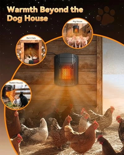 Heater with Thermostat and Smart App Remote, SwSun