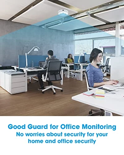 Hidden Camera Smoke Detector HD 1080P Wireless Spy Camera — Security Camera, DAIFAC