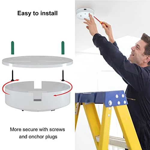 Hidden Camera Smoke Detector HD 1080P Wireless Spy Camera — Security Camera, DAIFAC