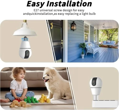 Security Camera Light Bulb — Security Camera, Suloron