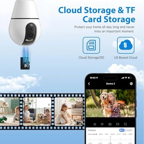 Security Camera Light Bulb — Security Camera, Suloron