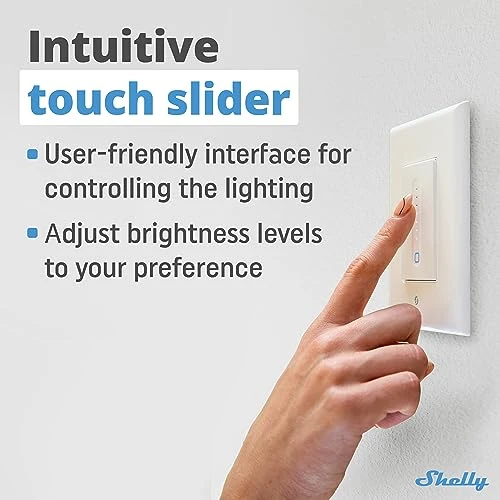 Wall Dimmer Switch — Smart Switch, Shelly