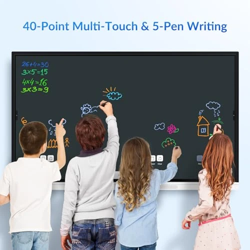 55 Inch 4K Smart Interactive Whiteboard, NEWORK