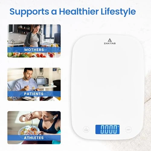 Digital Kitchen Food Scale — Smart Scale, ZAKTAB