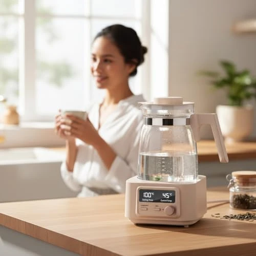 Electric Glass Kettle — Electric Kettle, Babysmooth