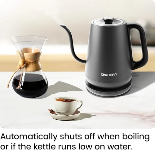 Gooseneck Electric Kettle — Electric Kettle, Chefman