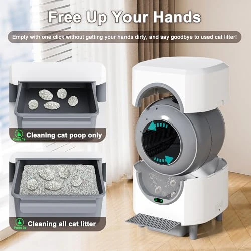 Automatic Litter Box — Self-Cleaning Litter Box, Ellenpent