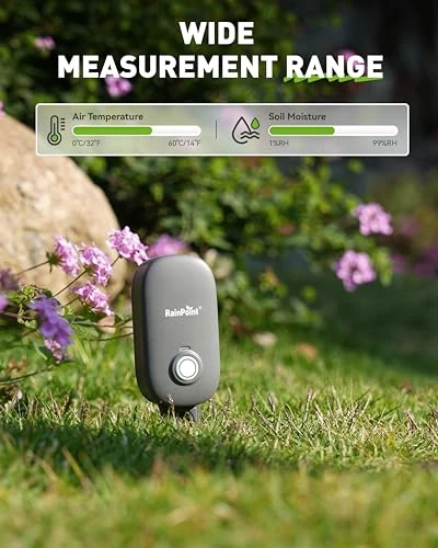 Bluetooth Soil Moisture and Air Temperature Meter — Soil Moisture Sensor, RainPoint
