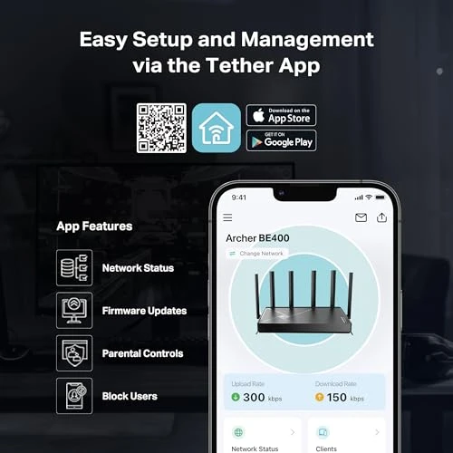 Dual-Band Wi-Fi 7 Router, TP-Link