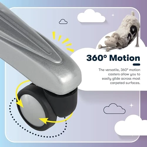 Executive Office Chair with Ergonomic Support and Adjustable Features — Smart Chairs, Serta