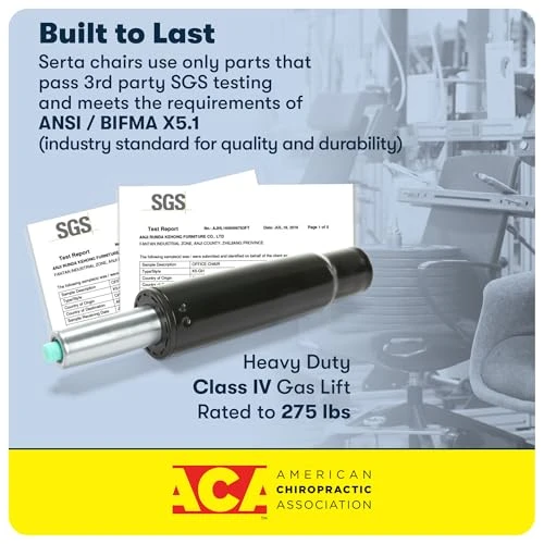 Executive Office Chair — Ergonomic Chair, Serta