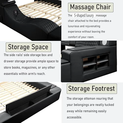 Smart Bed with Massage Recliner Chair — Smart Bed, Wirktive