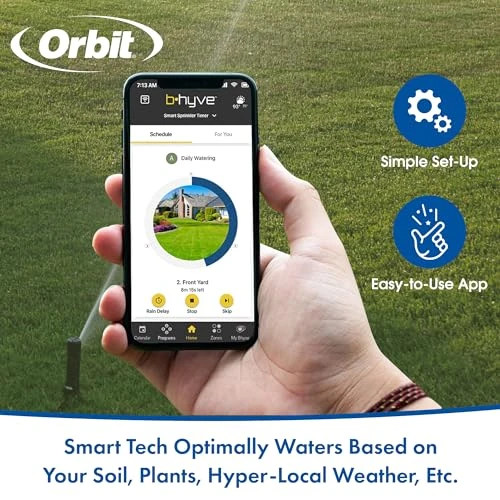 Smart Indoor/Outdoor Sprinkler Controller — Irrigation System, Orbit