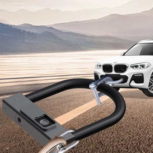 Fingerprint Bike U-Lock with Cable — Smart Lock, eLinkSmart