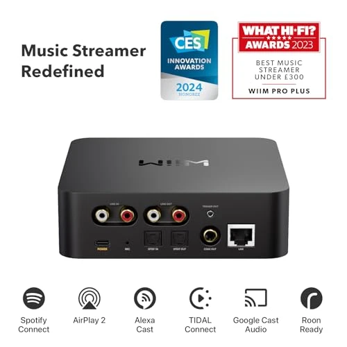 AirPlay 2 Receiver and Multiroom Streamer, WiiM