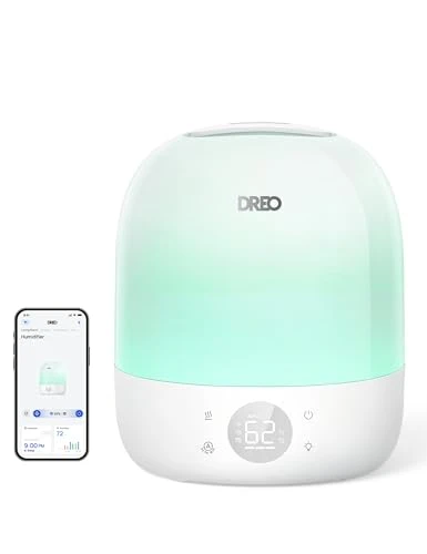 Cool Mist Humidifier with RGB Night Light and Sleep Trainer — Humidifier, Dreo